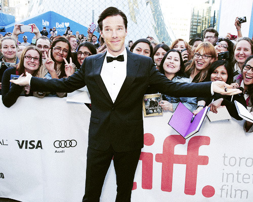 bencdaily: Benedict ft. the Cumberbabes @ TIFF 2013