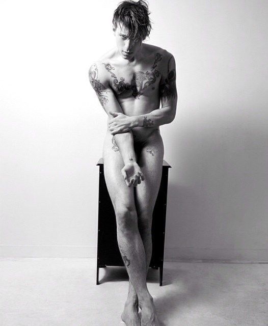 dime-with-a-halo: Steve Milatos, Greek model. Photos 1-4, 8-9 from Igor on omgblog.com.
