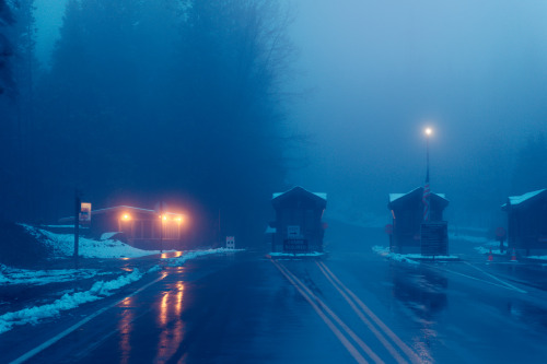 Yosemite… closing time.  © Aaron Fagerstrom