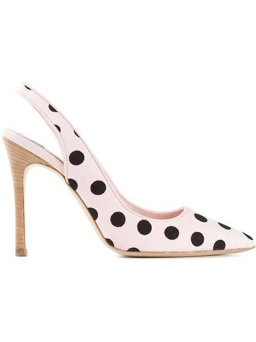 High Heels Blog i-love-polka-dots: polka dot pump via Tumblr