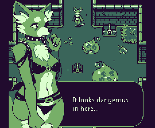 ramheadedgirl:   💚Dungeon Girlfriends💚(4 colours).   Patreon | Twitter 