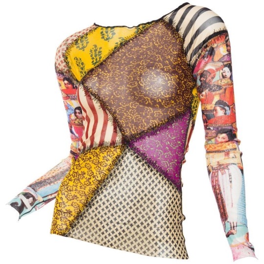 ajolotada:  Jean Paul Gaultier Vintage Mesh Tops