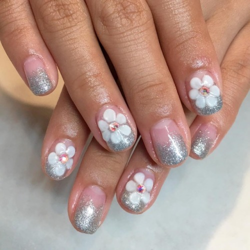 These were so much fun to do, it was for this sweet 11 year old girl (Ellen) her very first gel mani