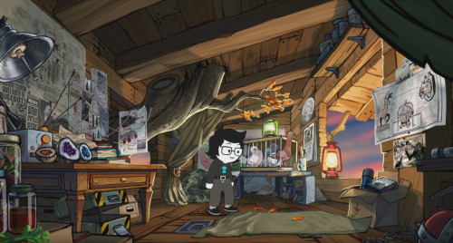 rah-bop:  Here’s some of my art that made it into the Hiveswap trailer! I just did the backgro