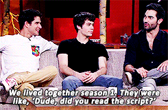 hoechloin: Tyler Hoechlin on living with Dylan O'Brien and Tyler Posey