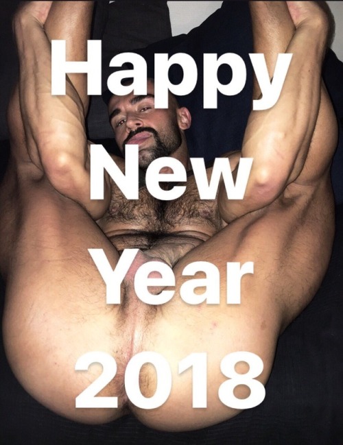 mypairofjeans:  Happy new year 2018 by François Sagat