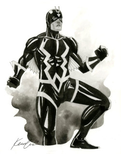 kevinwada:  Black Bolt HeroesCon 2014 sketch