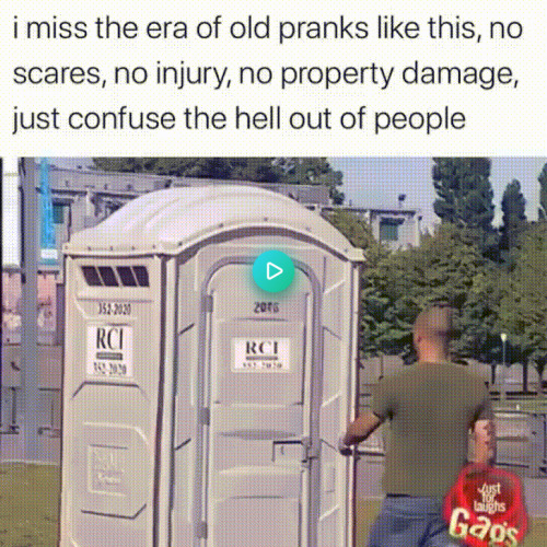 Ah, the days before pranks killed people