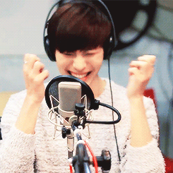 hyukson:  he just gets cuter and cuter... 