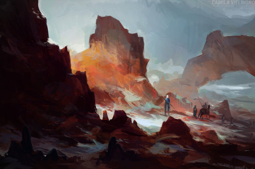 Fantasy and SF art by Brazilian artist Camila Vielmond:PatreonDeviantArtSociety6Website