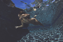 openbooks:  Anita discovering how much better it feels to swim with nothing nothing on. Getting back to the womb for a bit is rarely a bad thing.Palos Verdes, CA. October 2015   agreed&hellip;