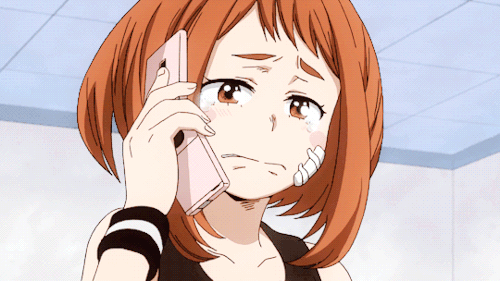 dailybnha:Ochako, it’s fine even if you don’t rush. You feeling that way shows you’re kind, so I kno