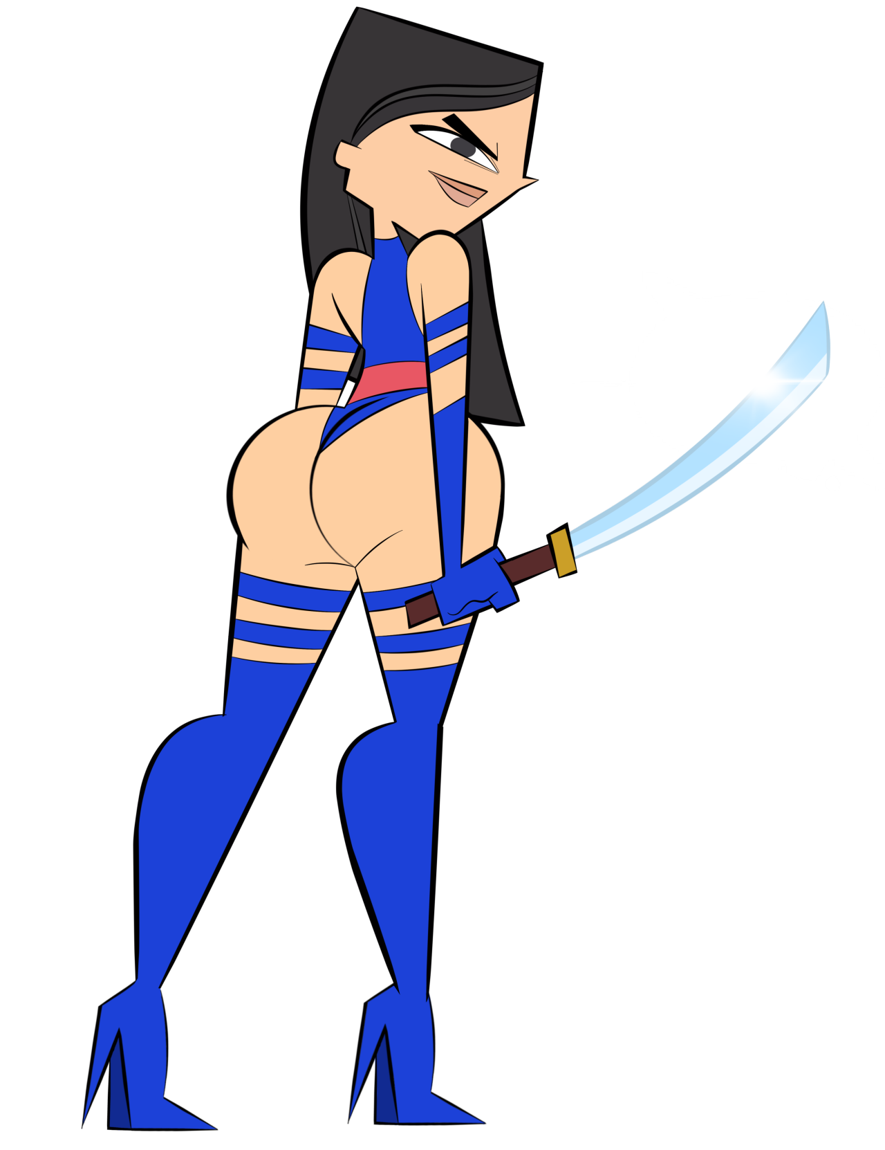 dacommissioner2k15:  ck-blogs-stuff:  Halloween Comm: Dat Psylocke Heather! by CK-Draws-Stuff