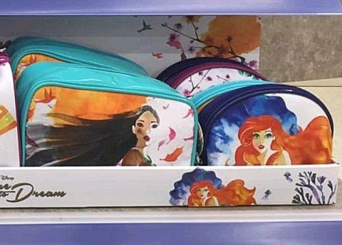 Dare to Dream make up line at Walgreens. Pocahontas, Mulan, and Ariel each have a line of their own 