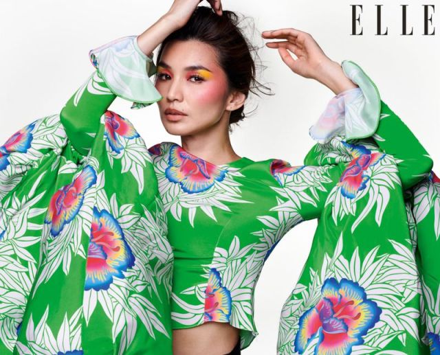 Gemma Chan for Elle UK