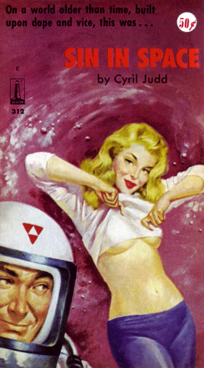 gameraboy1:Sin In Space by Cyril JuddBeacon 312, 1961Cover by Robert Stanley