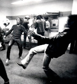 sixtiescircus:  Bob Marley and Jimi Hendrix