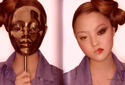 omahyramotafanclub:  devon aoki for jeremy scott f/w 1998 