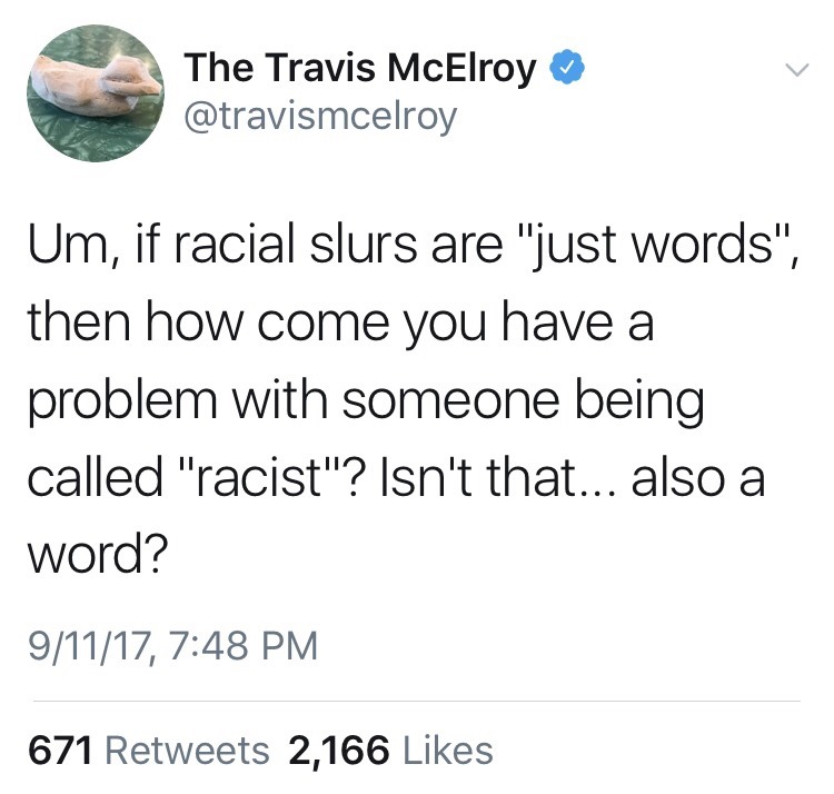 logicaldork:  trav is serving that hot tea today  