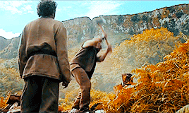 nenuials:Frodo learned that Grimbeorn the Old, son of Beorn, was now the lord of many sturdy men, an
