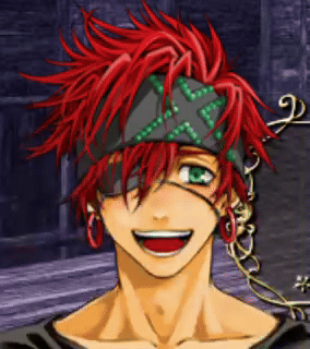 happy Lavi blinking