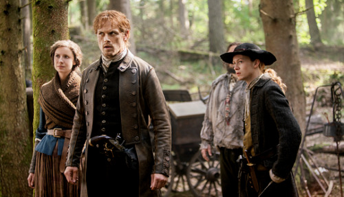  Having been led by providence to Fraser’s Ridge, Jamie, Claire and Young Ian begin to build a