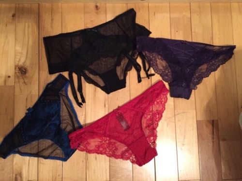redseethru: Really horny now . Think I’ll play dress up . I wonder which ones I’ll try on first
