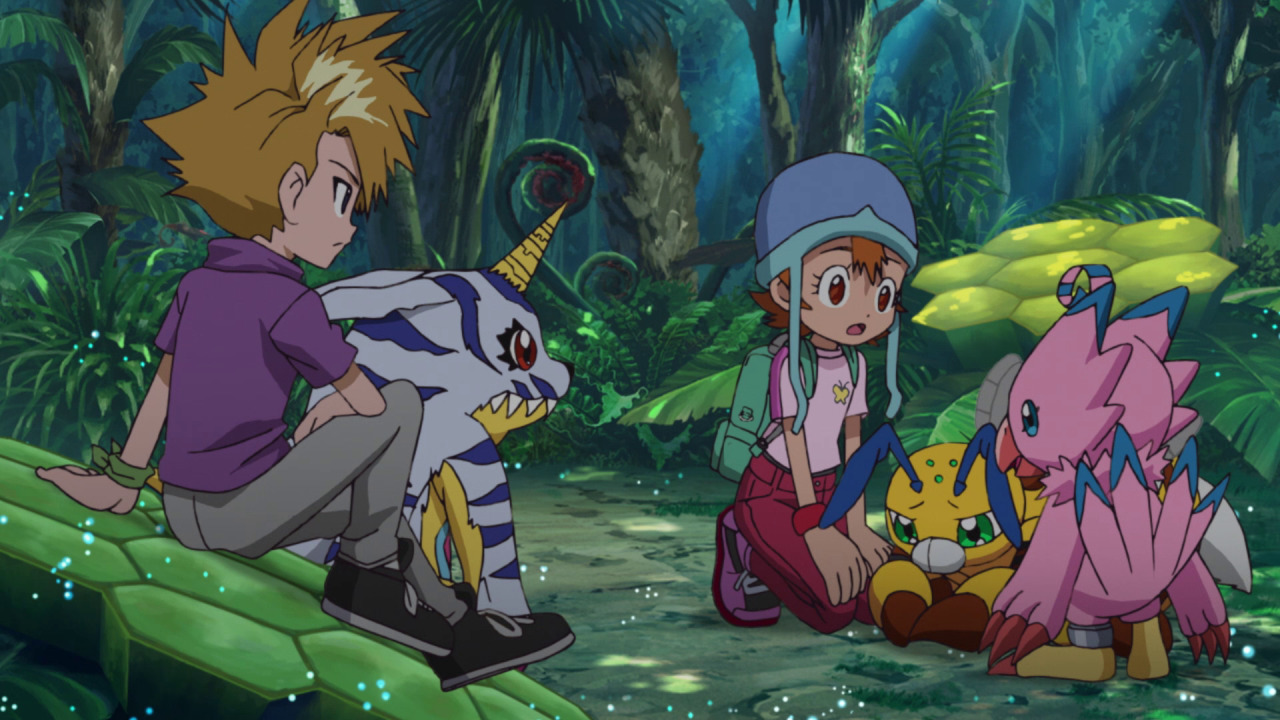 Adventures episode 1. Digimon Adventure Piedmon.