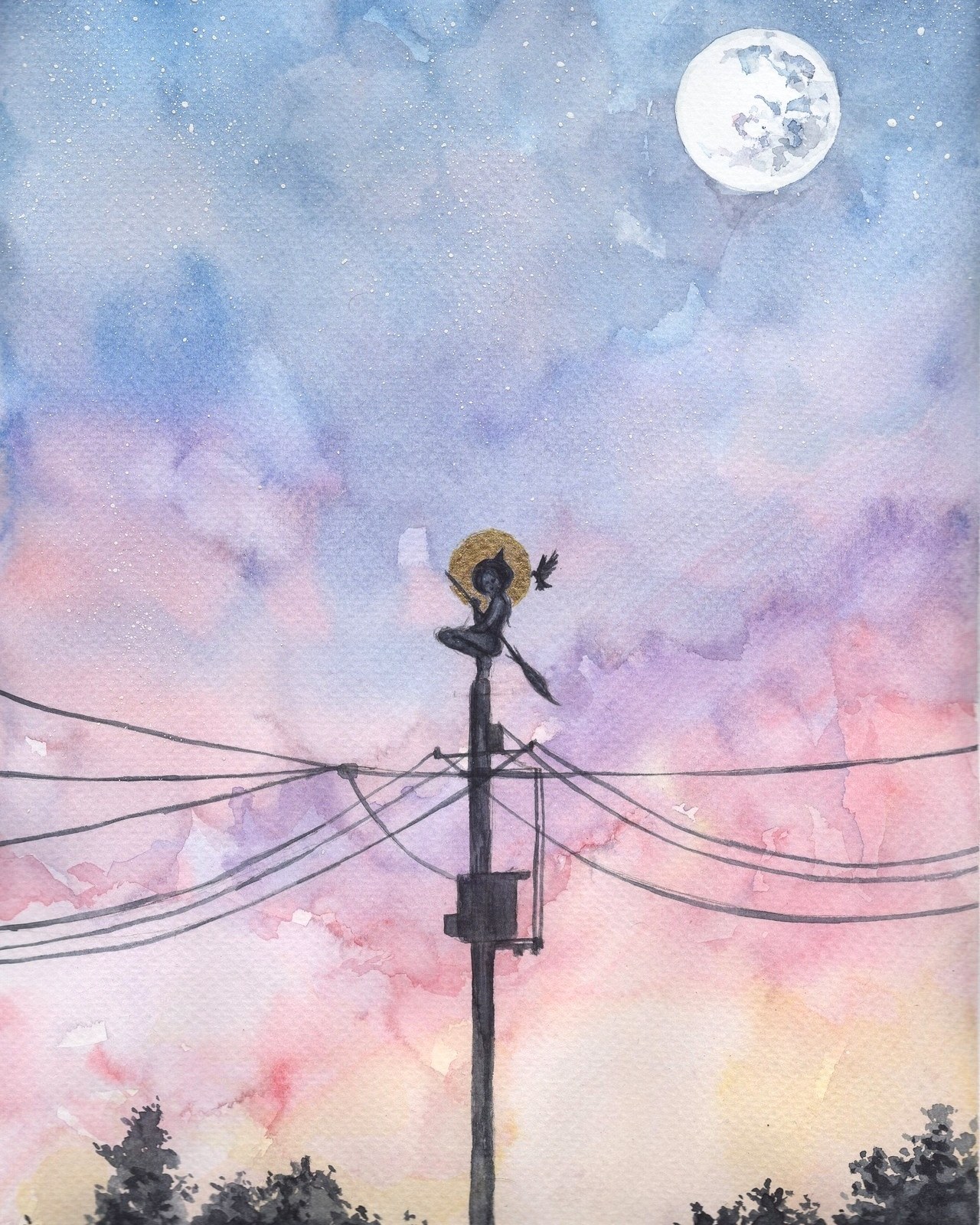 eileenbahar-arts: • You can still see them in the skies, at dusk and at dawn •
