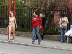 nakedgirlsdoingstuff:  Walk of shame.