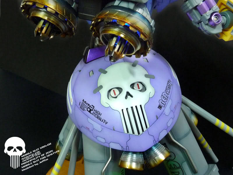 ani-plamo:  1/100 MG ZEONG by JeffHo 