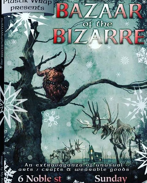 Only 3 more sleeps till our #holiday #marketplace #thebazaarofthebizarre. . SUNDAY DEC. 11th at 6 No