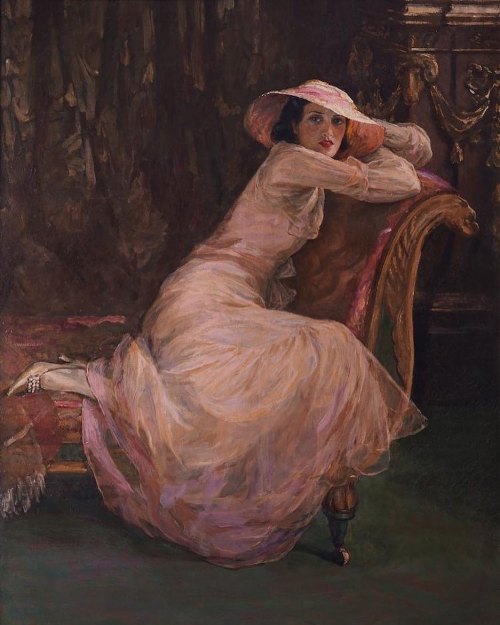 vaninnavaninni:John Lavery, Miss Diana Dickinson, 1934