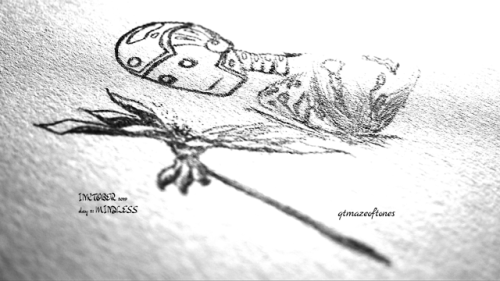 Inktober Day 2: Mindless.