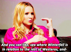 tessarion:  Kristen Bell and Kaitlin Olson talk about Game of Thrones in THR’s