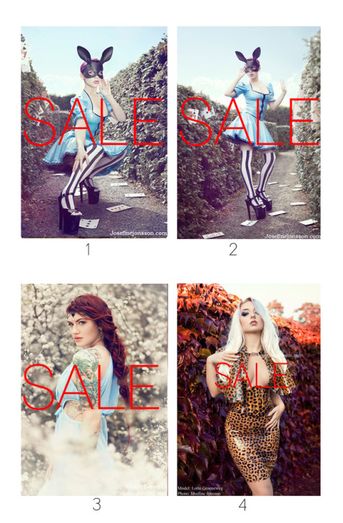 Big sale on selected prints!Only one of each. They’ve only been hanging on my walls, now in need of 