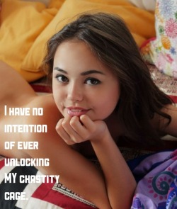 CHASTITY IS GOOD FOR YOU