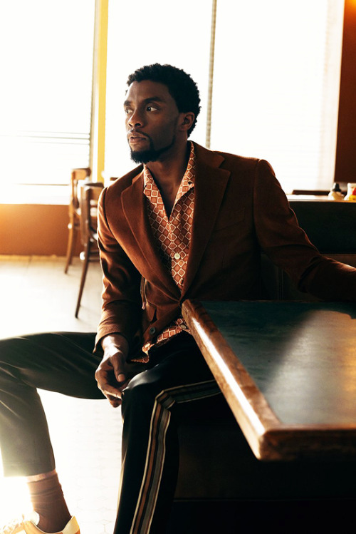 theavengers: Chadwick Boseman photographed by Bjorn Iooss for MR PORTER