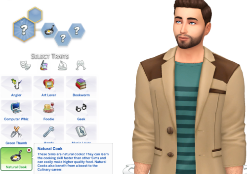 simmersarah: The Sims 4 Natural Cook Custom Trait by SimmerSarah Description: These Sims are natural