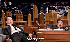 stedelasso: Are you Robert Downey Jr. af? 