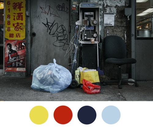 buzzfeed:  13 Beautiful Color Palettes Inspired By NYC Garbage