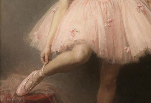 papillon-de-mai: Auguste Leroux — Ballerine. detail. 1871-1954
