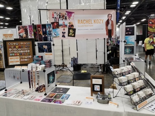 My booth setup from my convention a few weeks ago!!