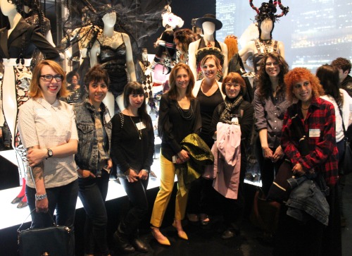 Our eighth and final say hello #gaultier guests, Kelly, Meg, Sharon, Amelia, Ginny, Rosanna and Jasm