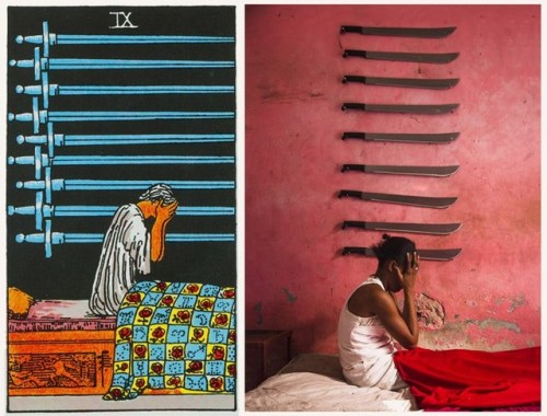 Real Life Tarot  Belgian photographer Alice Smeets reinterprets the Rider Waite tarot deck with Hait