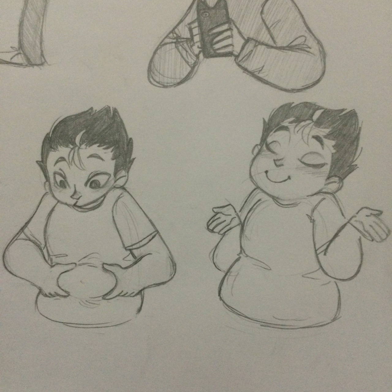 sorenlovinsen:  Drew some haikyuus while waiting at the doctor