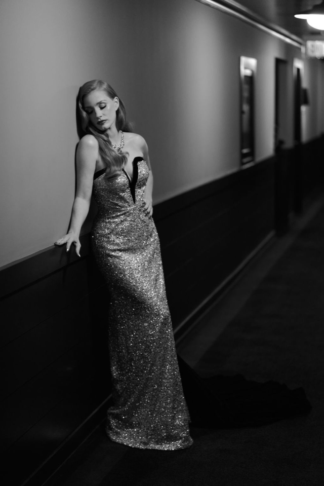 Jessica Chastain by Greg Williams, Oscars Portraits March 2023