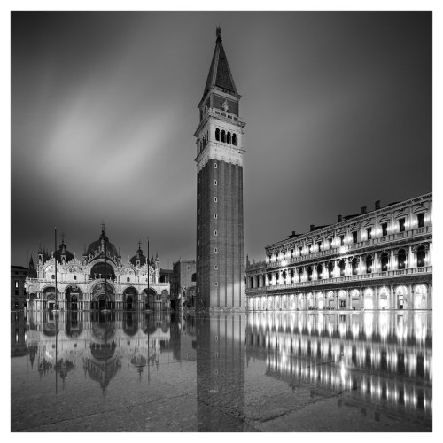Venice, thunderstorm in San Marco by Dietmar Temps Piazza San Marco and St Mark’s Basilica, th