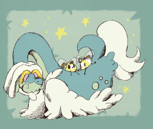 petite-pumpkin: Somene wanted me to draw Drampa, so here it is! 