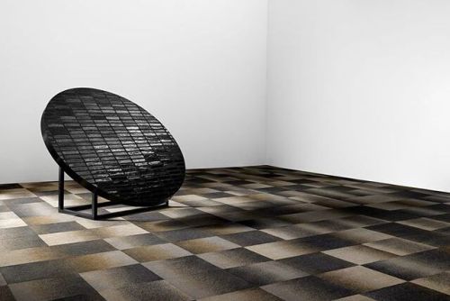 “Industrial Landscape” carpet tile collection designed by Tom Dixon for Ege